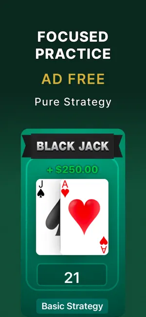 Blackjack Strategy + Trainer screenshot 3