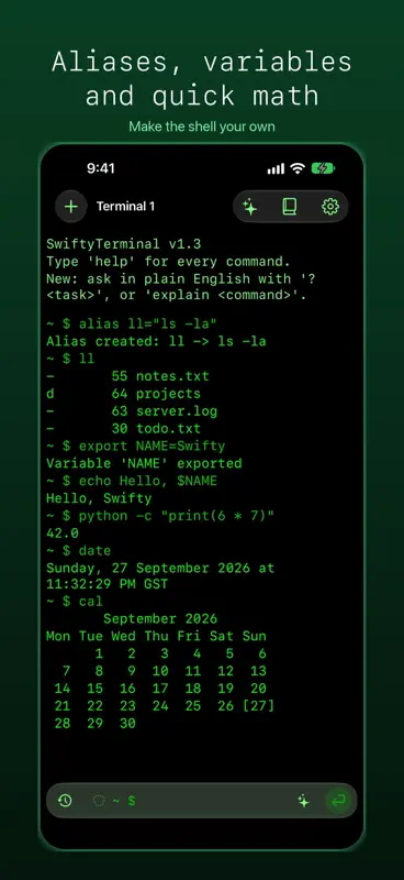 SwiftyTerminal: Terminal Shell screenshot 8 of 10
