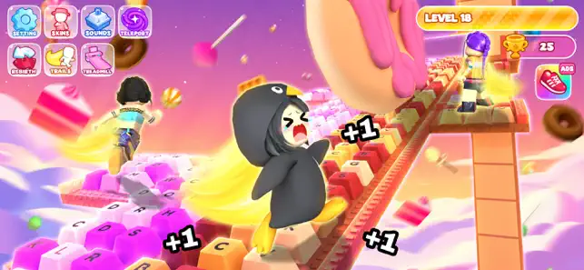 Keyboard ASMR: Speed Escape iPhone screenshot 3