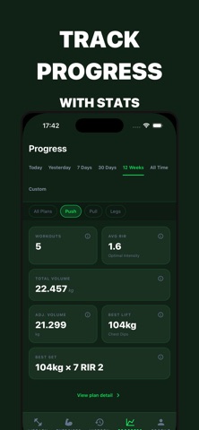 Gym Buddy - Weight Lifting Log Screenshot 9 of 10