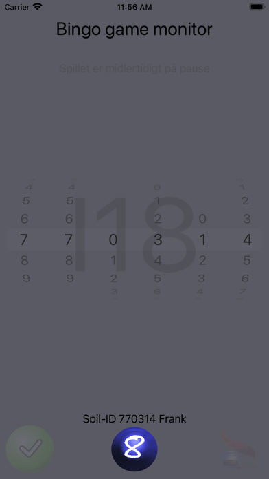 BINGO Game Monitor Screenshot