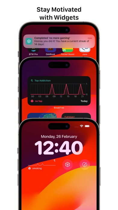 Quit Addictions - BreakFree Screenshot