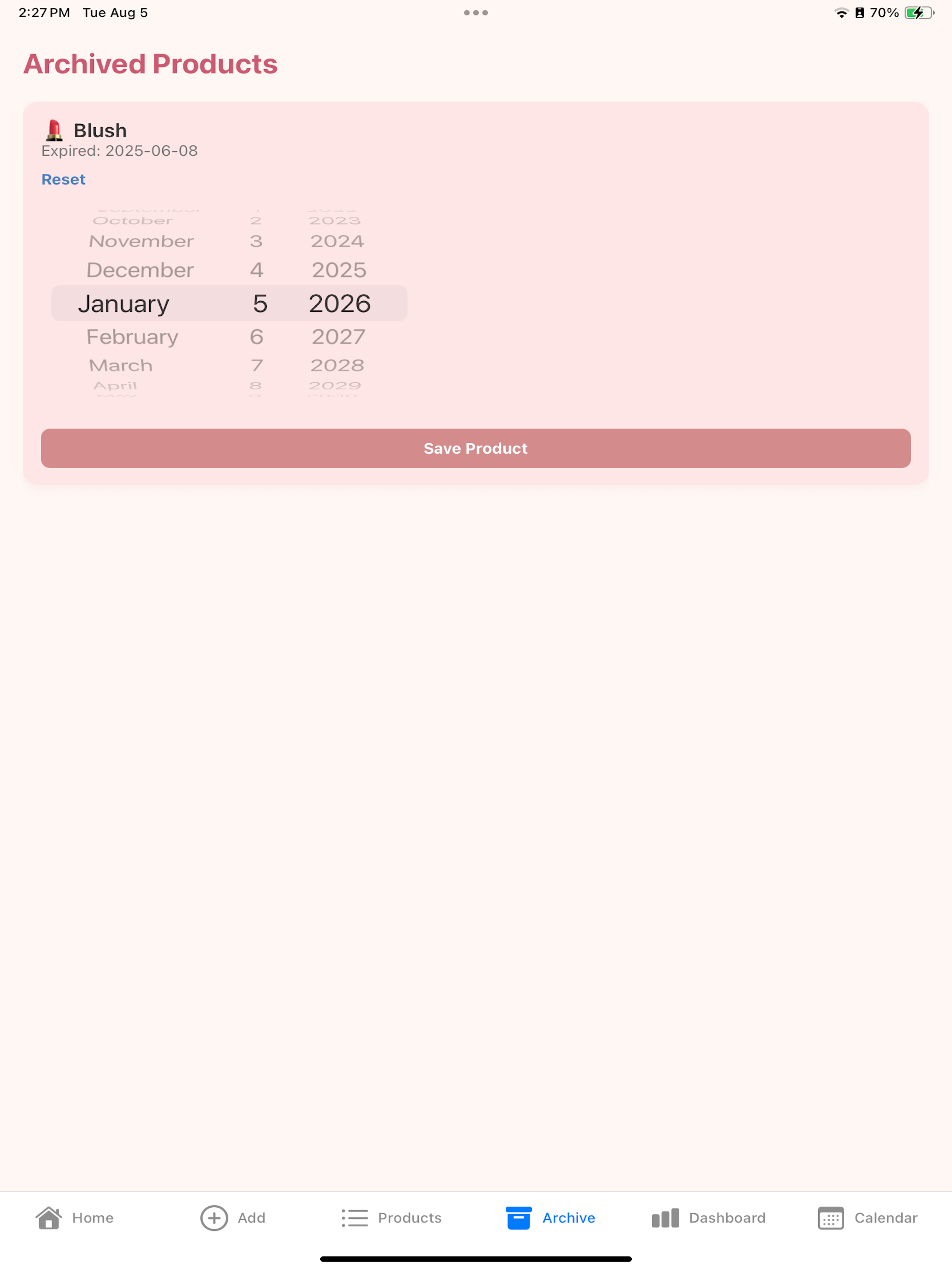 Best By-Beauty Expiry Tracker screenshot 8