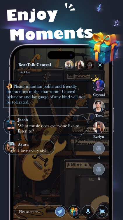 CheerU: Beat, Group Music Chat screenshot-3
