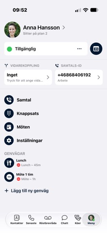 Tele2 Växel iPhone screenshot 3