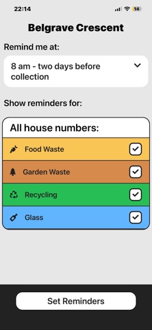 Bin Days Edinburgh Recycling Screenshot 4 of 5