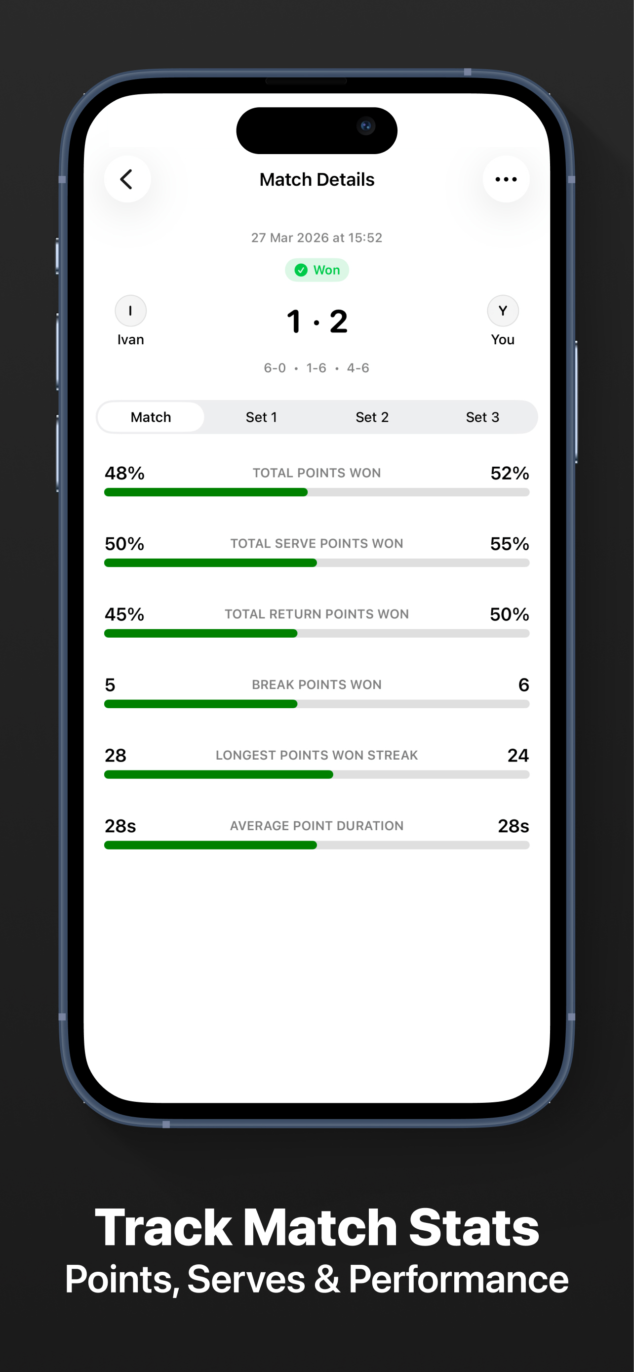 Tennis Match Score Keeper screenshot 4