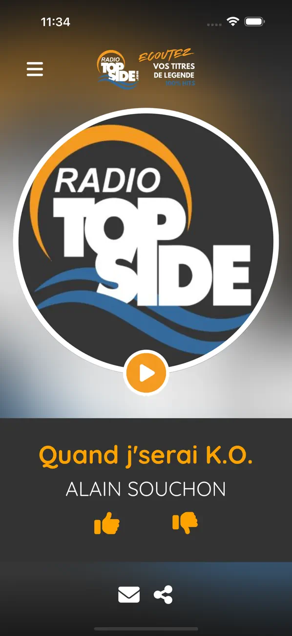 Screenshot #2 pour Radio Top Side