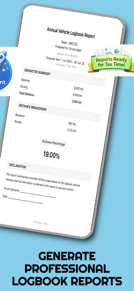 DriveLedger – Vehicle Logbook screenshot 5