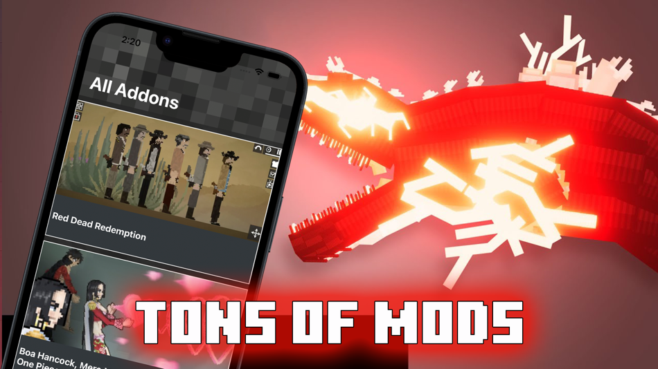 #2. MODS ADDONS FOR MELON (iOS) 由: JALI STORE