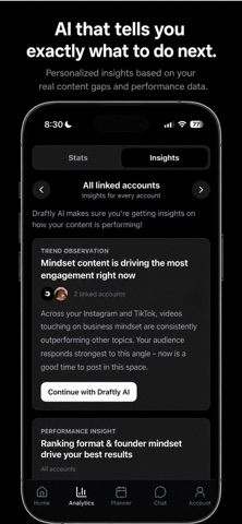 Draftly: Content Strategy screenshot