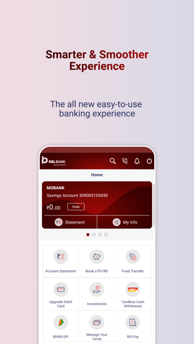 RBL MyBank (Prev. RBL MoBank) Screenshot