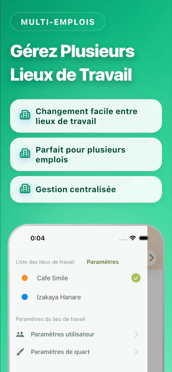 Screenshot #2 pour Shiftas+