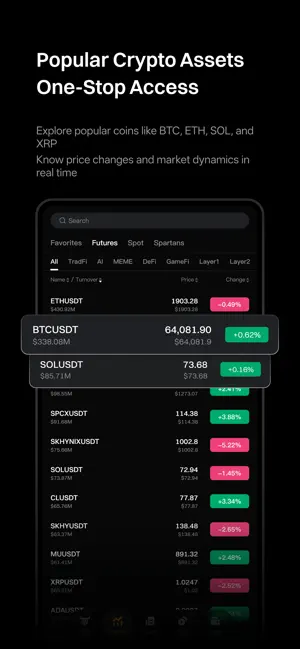 OneBullEx:AI bot, BTC & Crypto screenshot 3