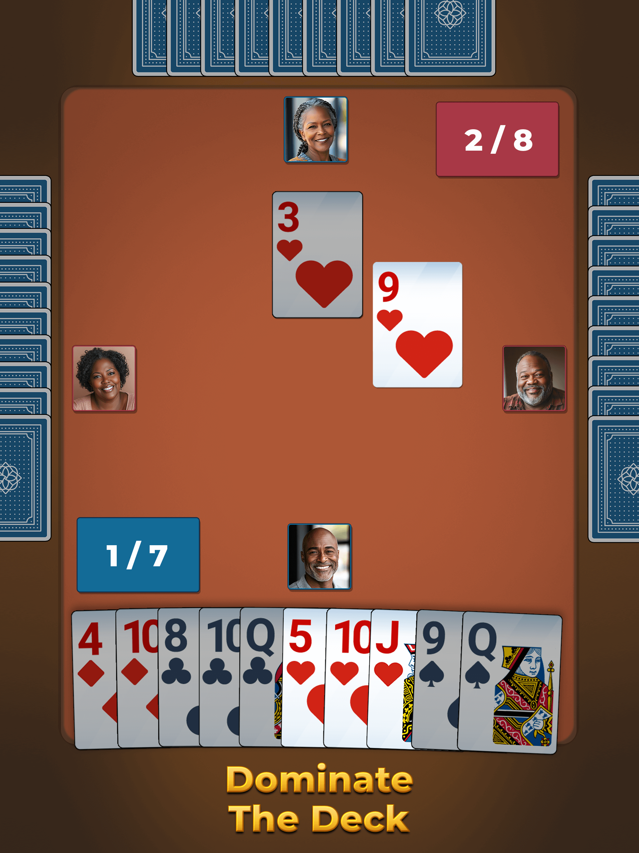 Spades For Seniors: Card Game