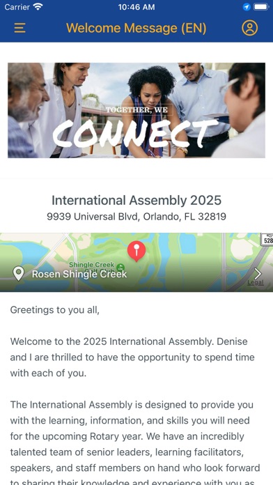 Screenshot #1 pour Rotary Events