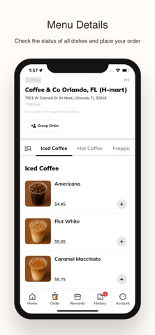 Screenshot 2 of Coffee & Co App