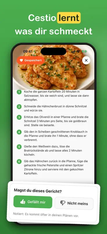 Cestio: Menu Semanal y Recetas screenshot 4 of 9