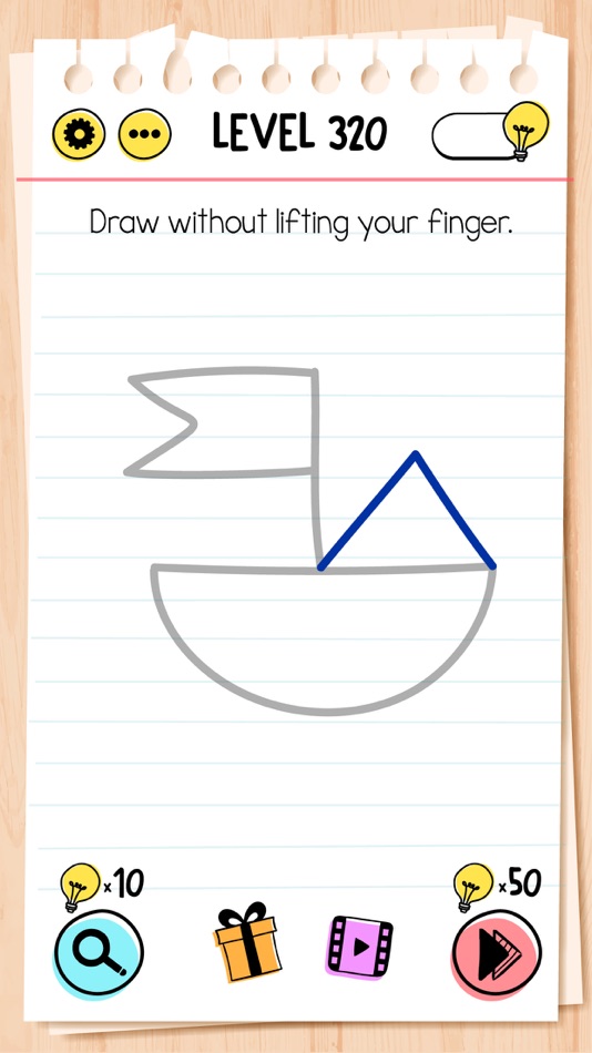 #8. Brain Test: Tricky Puzzles (iOS) De: UNICO STUDIO