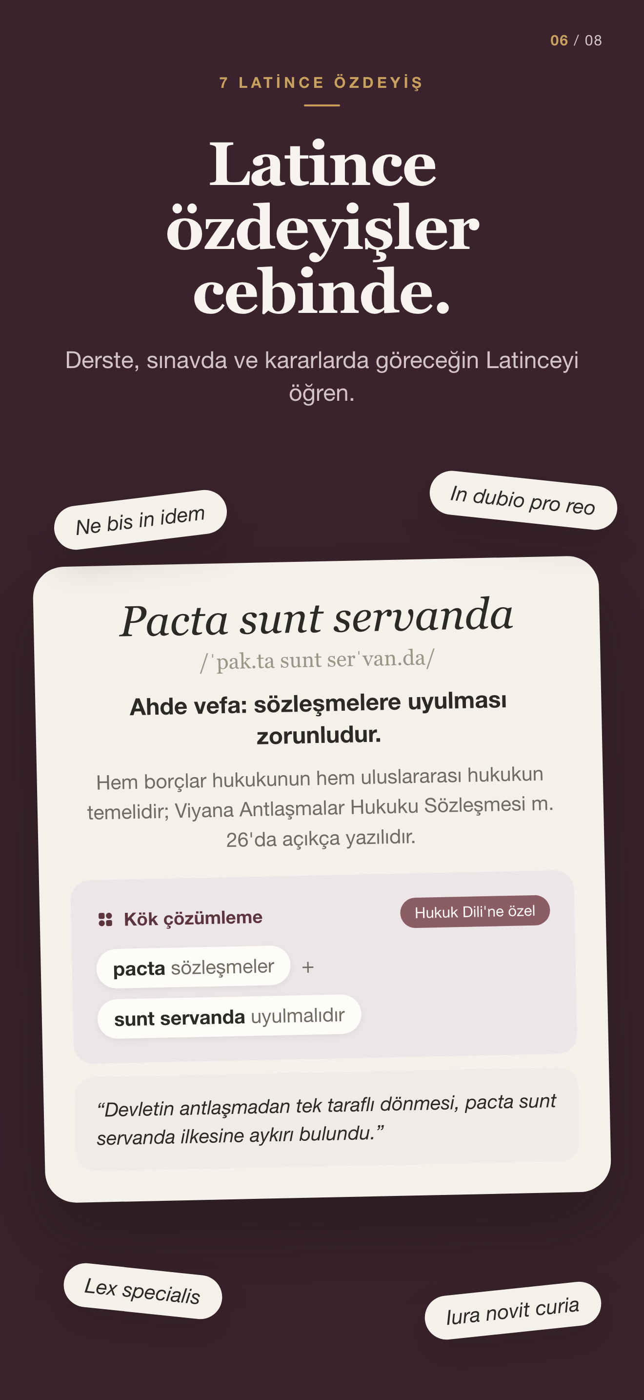 Hukuk Dili — Hukuk Terimleri screenshot 6