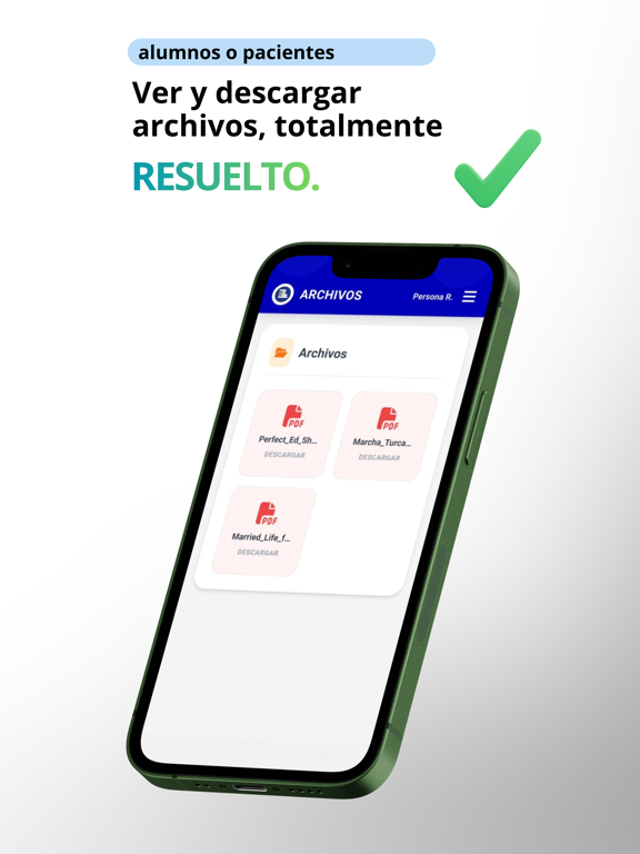 Resuelto iPad screenshot