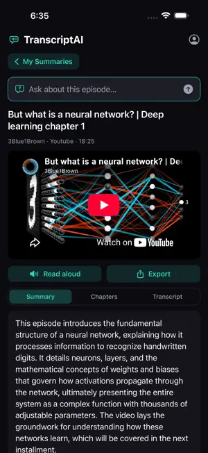 PodcastsAI screenshot 1
