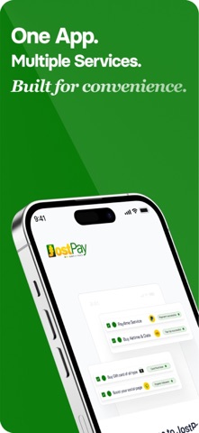 JostPay - Multi Services App screenshot