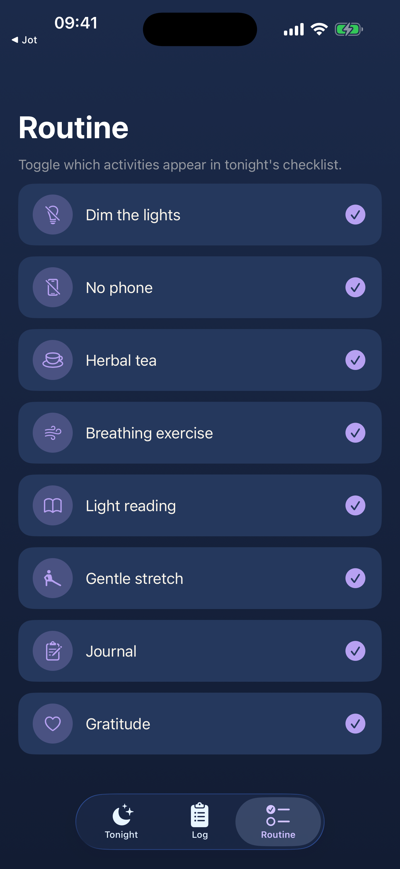 Steady Sleep Schedule