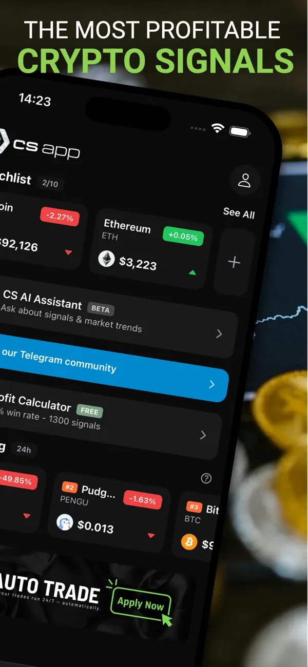 Screenshot #2 pour Crypto Signals & Trade Signals