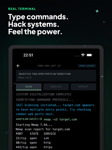 HackLab: Hacker Simulator iPad screenshot