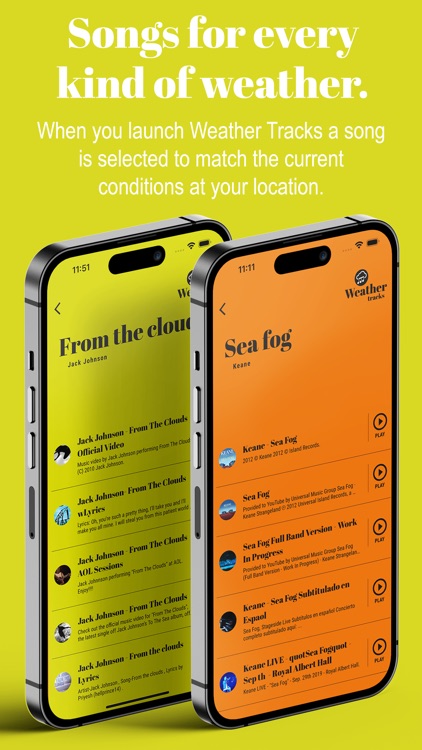 Weather Tracks
