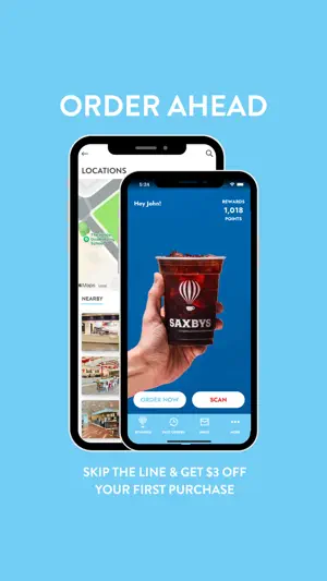 Saxbys screenshot 1
