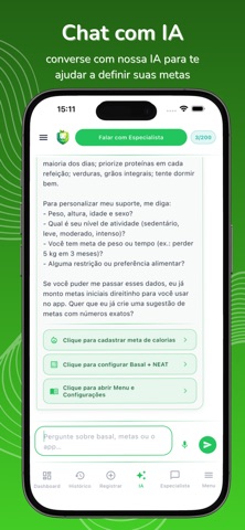 Calorias Fácil IA screenshot