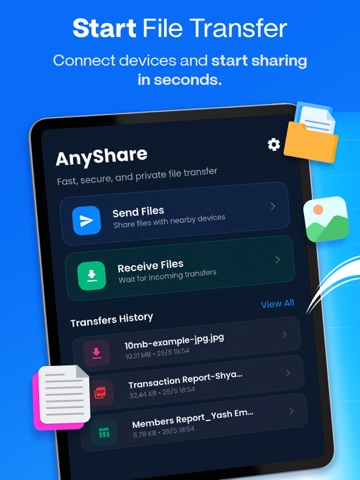 AnyShare – Share Anywhere iPad screenshot