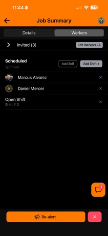 WerkApp: Job Scheduling Screenshot 4 of 7