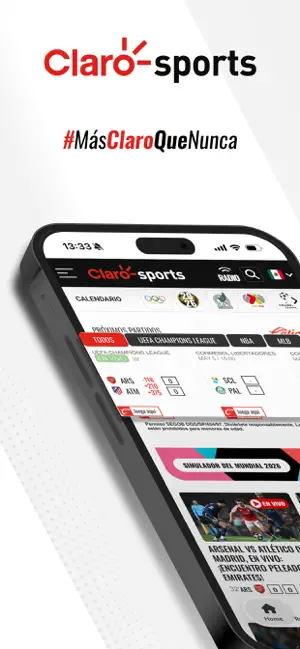 Claro Sports iPhone screenshot 1