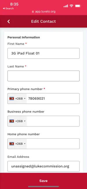 Luvelo Directory screenshot 2