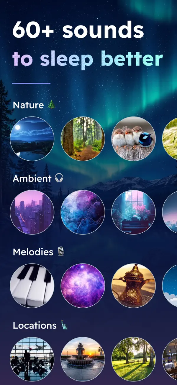 Screenshot #3 pour Sons Pour Dormir: pure nature