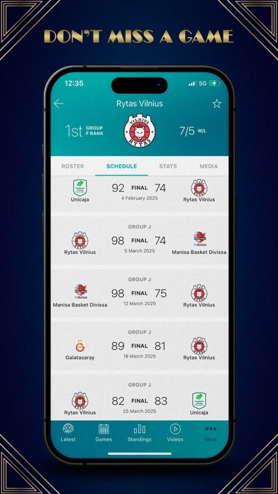 Basketball Champions League Screenshot