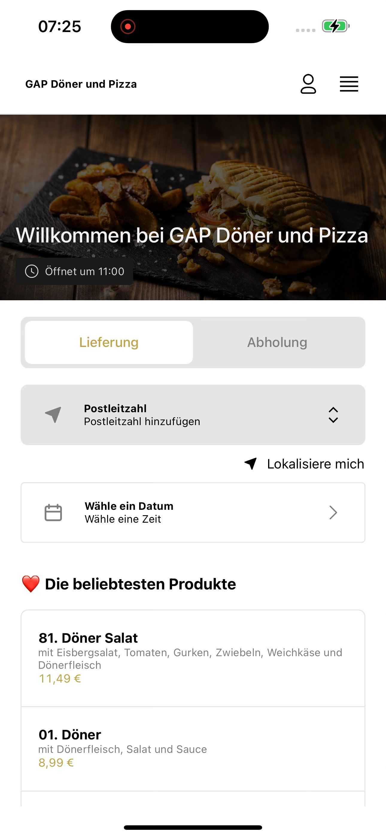 GAP Döner und Pizza screenshot 6