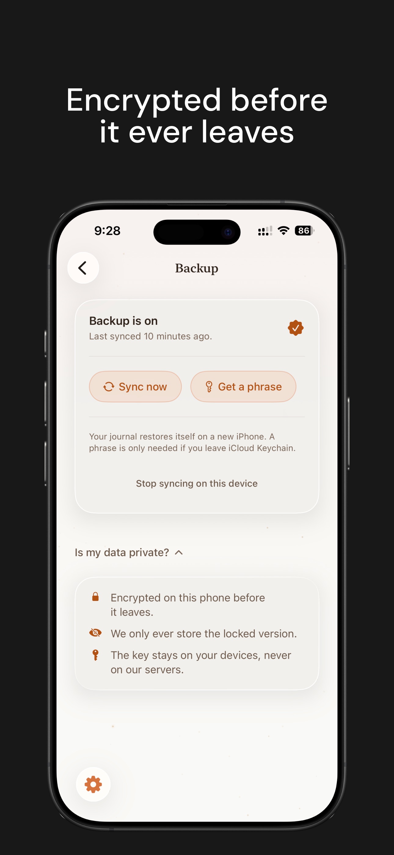 Screenshot 5 of JournalBlock