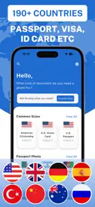 Passport Photo-ID & Visa Maker screenshot #2 for iPhone