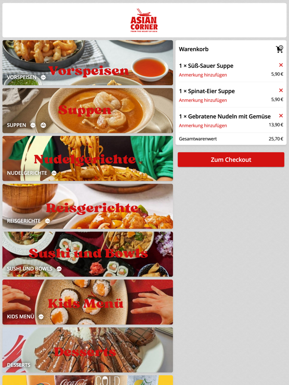 Screenshot #5 pour Asian Corner Pfinztal