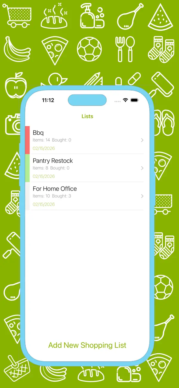 Screenshot #1 pour KupiKupi - shopping list.