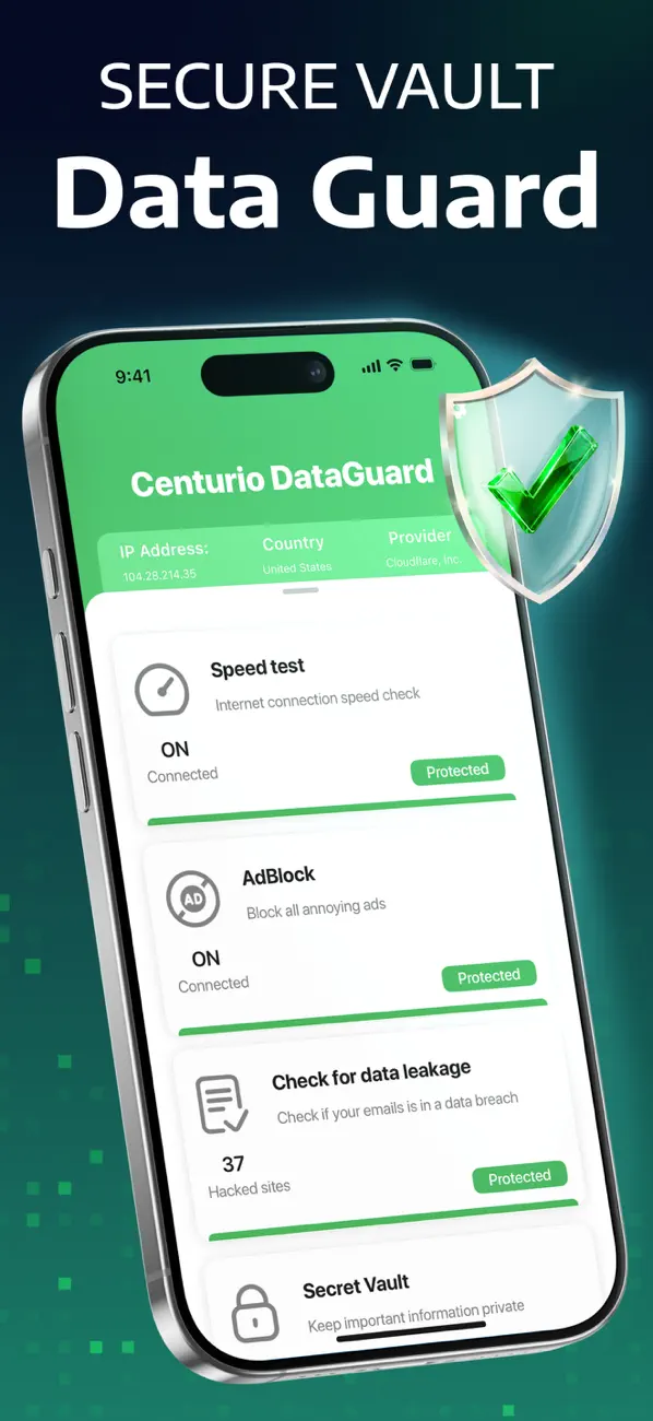 Screenshot #1 pour Data Guard – Coffre Sécurisé