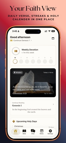 Bible Chat & Notes: SpiritFlow Screenshot 2 of 7