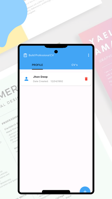 CV Creator - Resume Maker Screenshot