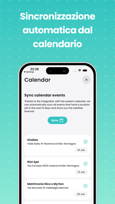 TripWeather: Weather forecasts Screenshot