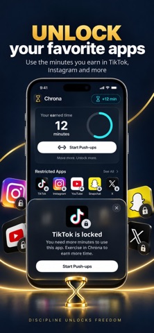 Screen Time & Focus - Chrona Screenshot 2 of 4