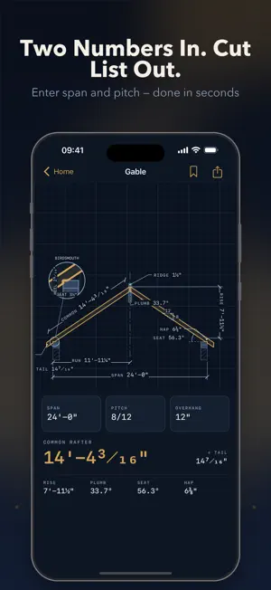 Rafterly: Rafter Calculator screenshot 2